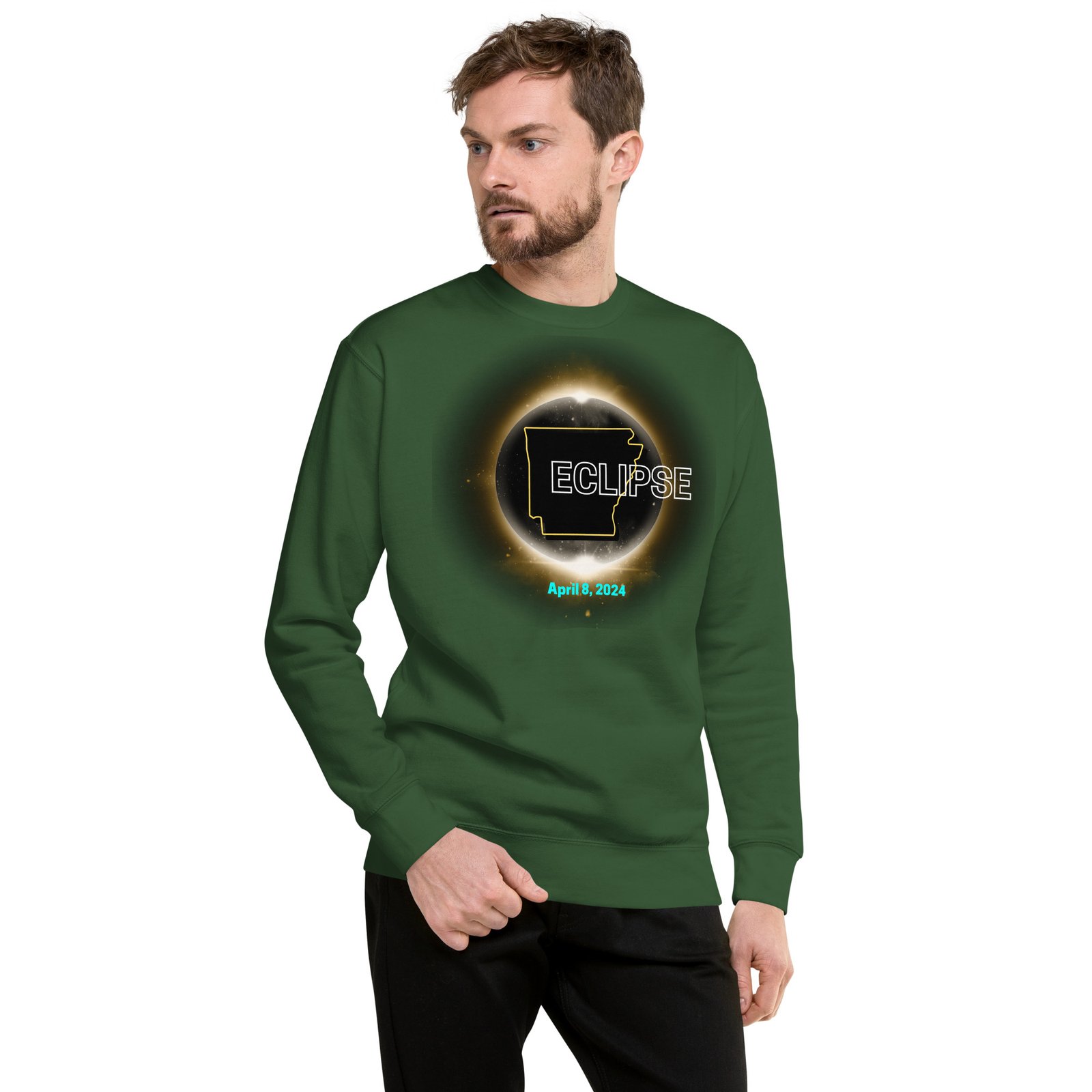 unisex-premium-sweatshirt-forest-green-front-65e4b0db378e4.jpg